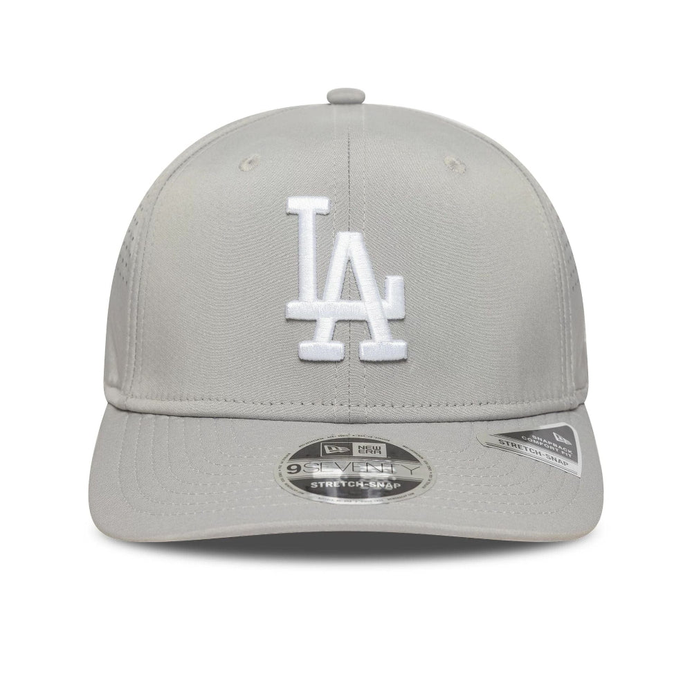 New Era - 9Seventy Perforated LA Dodgers Stretch Snap - Grey